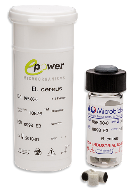 Bacillus subtilis subsp. spizizenii ATCC 6633 - EPOWER - 1,0E6 à 9,9E6 UFC/pastille