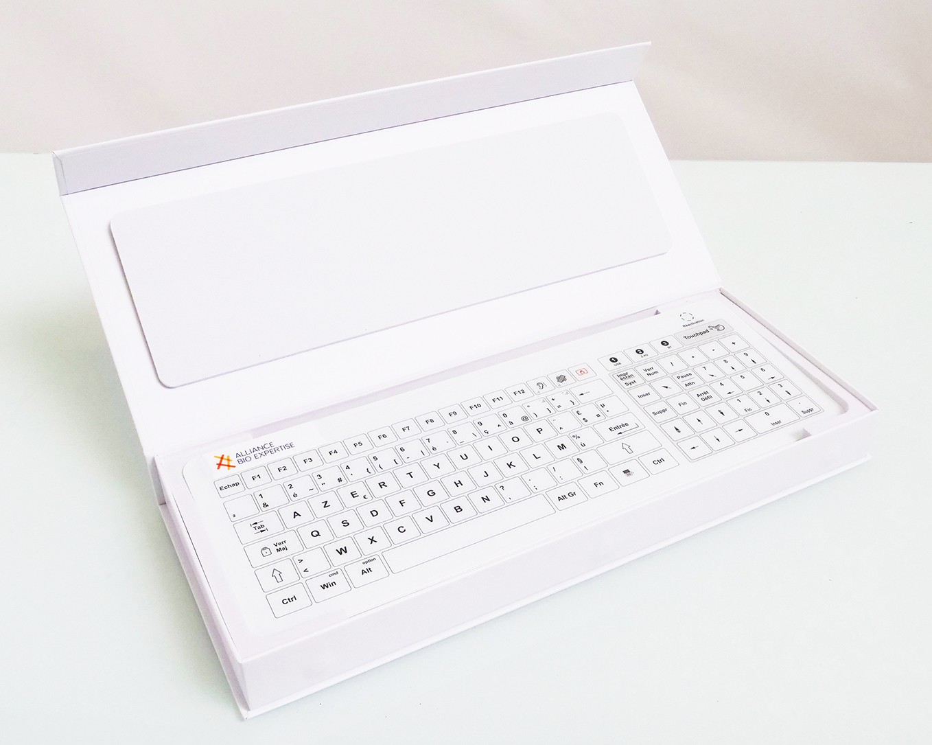 clavier tactile de laboratoire