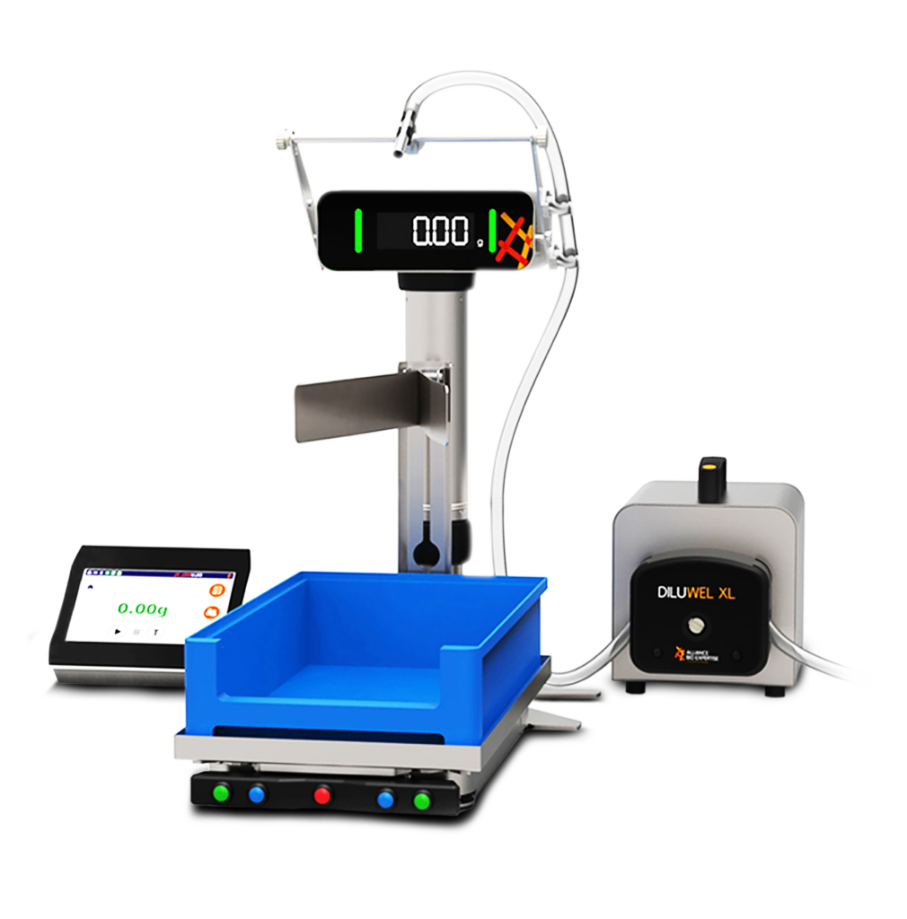 DILUWEL XL - alliance bio expertise_gravimetric dilutor