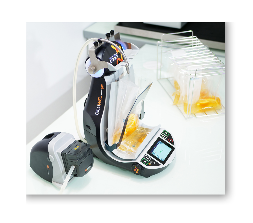 Diluteur gavimetrique multi-mode