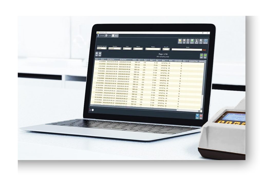 air sampler traceability airwel
