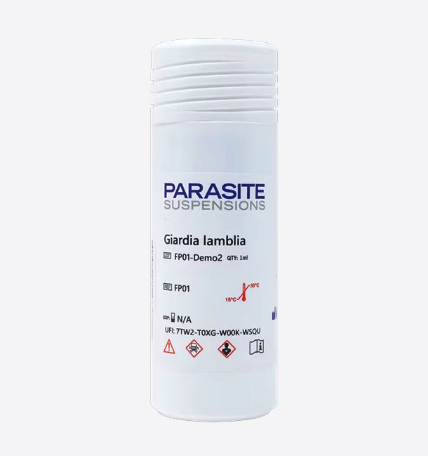 suspension de parasites souches non calibrees