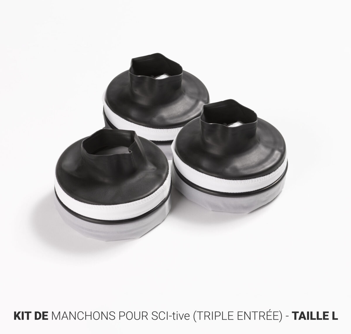 KIT DE MANCHONS POUR SCI-tive (TRIPLE ENTRÉE) - TAILLE L