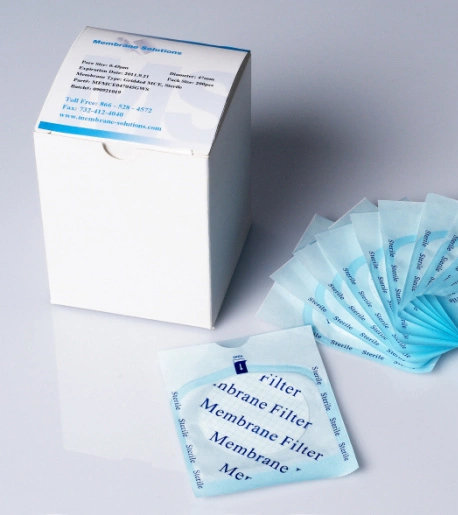 MEMBRANE DE FILTRATION QUADRILLÉE - NOIRE MCE, STÉRILE - 0.22(µM), 47(MM)