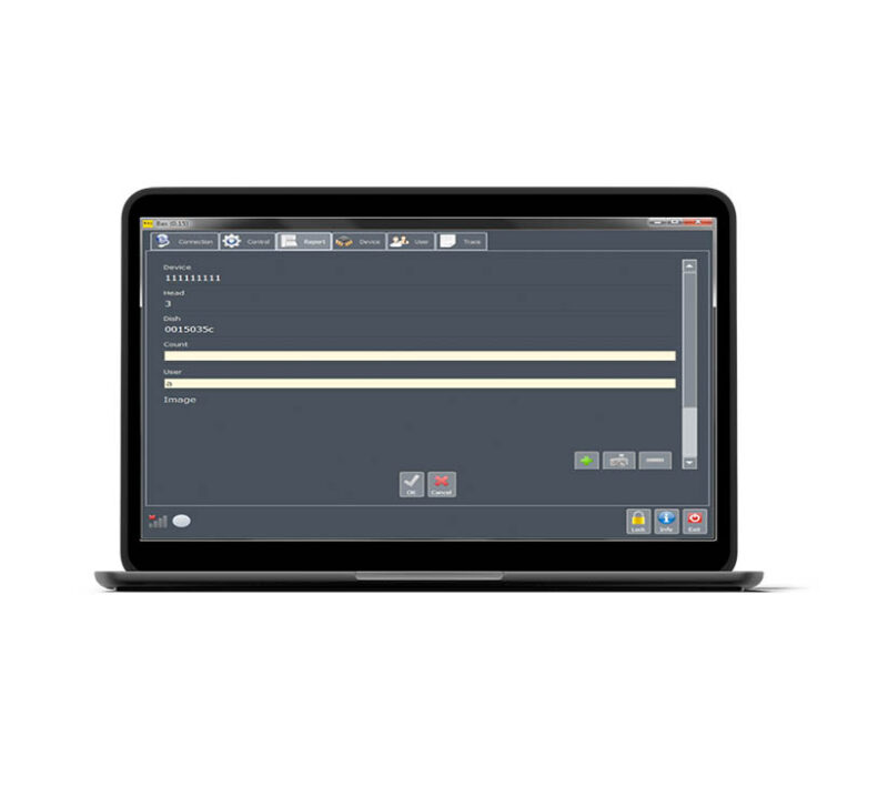 BAS SOFTWARE - LOGICIEL POUR BIOCOLLECTEUR