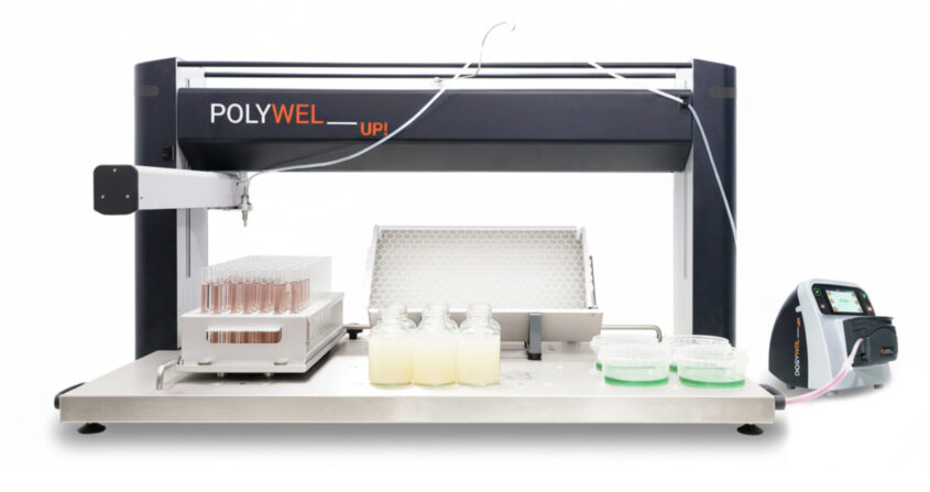 POLYWEL UP_automatic tube filler_alliance bio expertise