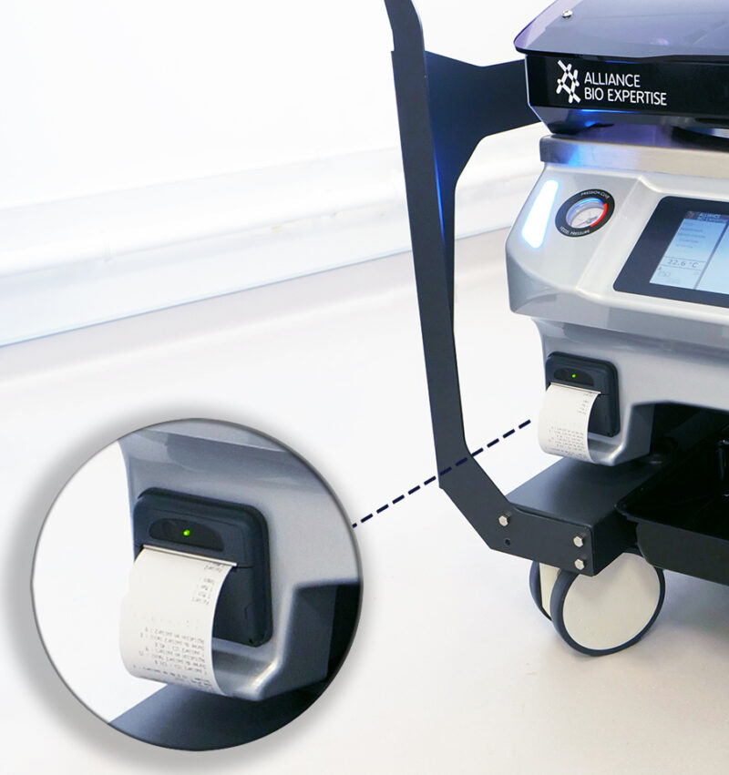 BUILT-IN TICKET PRINTER