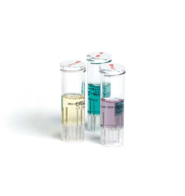 CELLULE DE MESURE, 4 EL. PRE-FILLED 9ML, 515A VIALS, M&E-VALUE