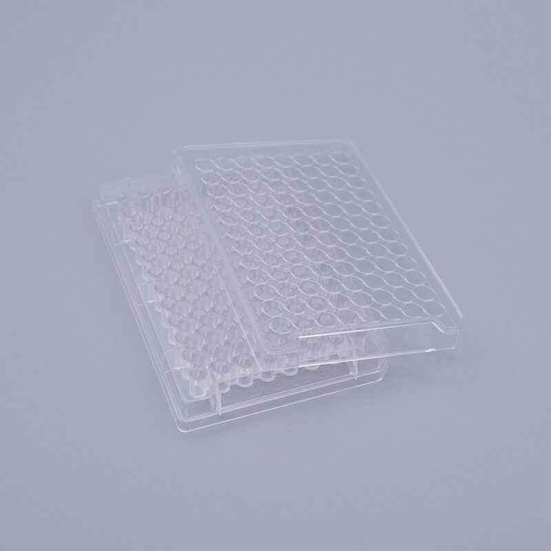 MICROPLAQUES + COUVERCLES STÉRILES - BOITE DE 25