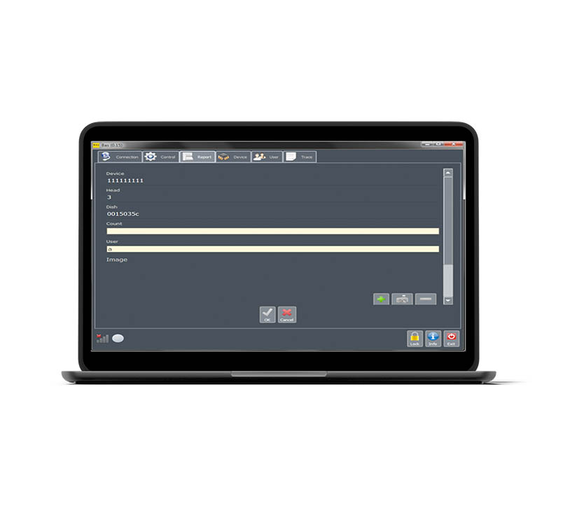 BAS SOFTWARE - LOGICIEL POUR BIOCOLLECTEUR
