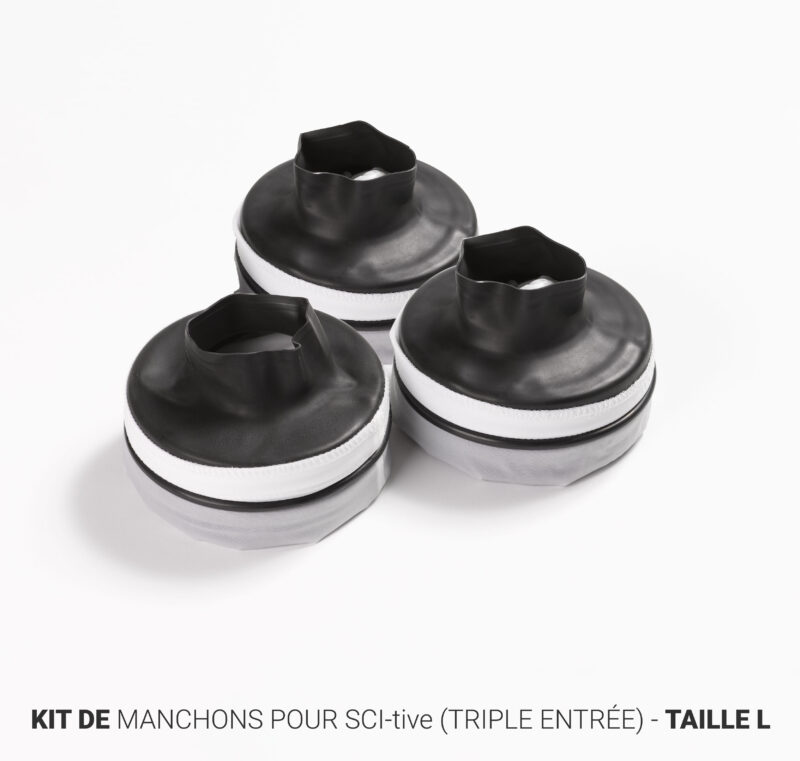KIT DE MANCHONS POUR SCI-tive (TRIPLE ENTRÉE) - TAILLE L