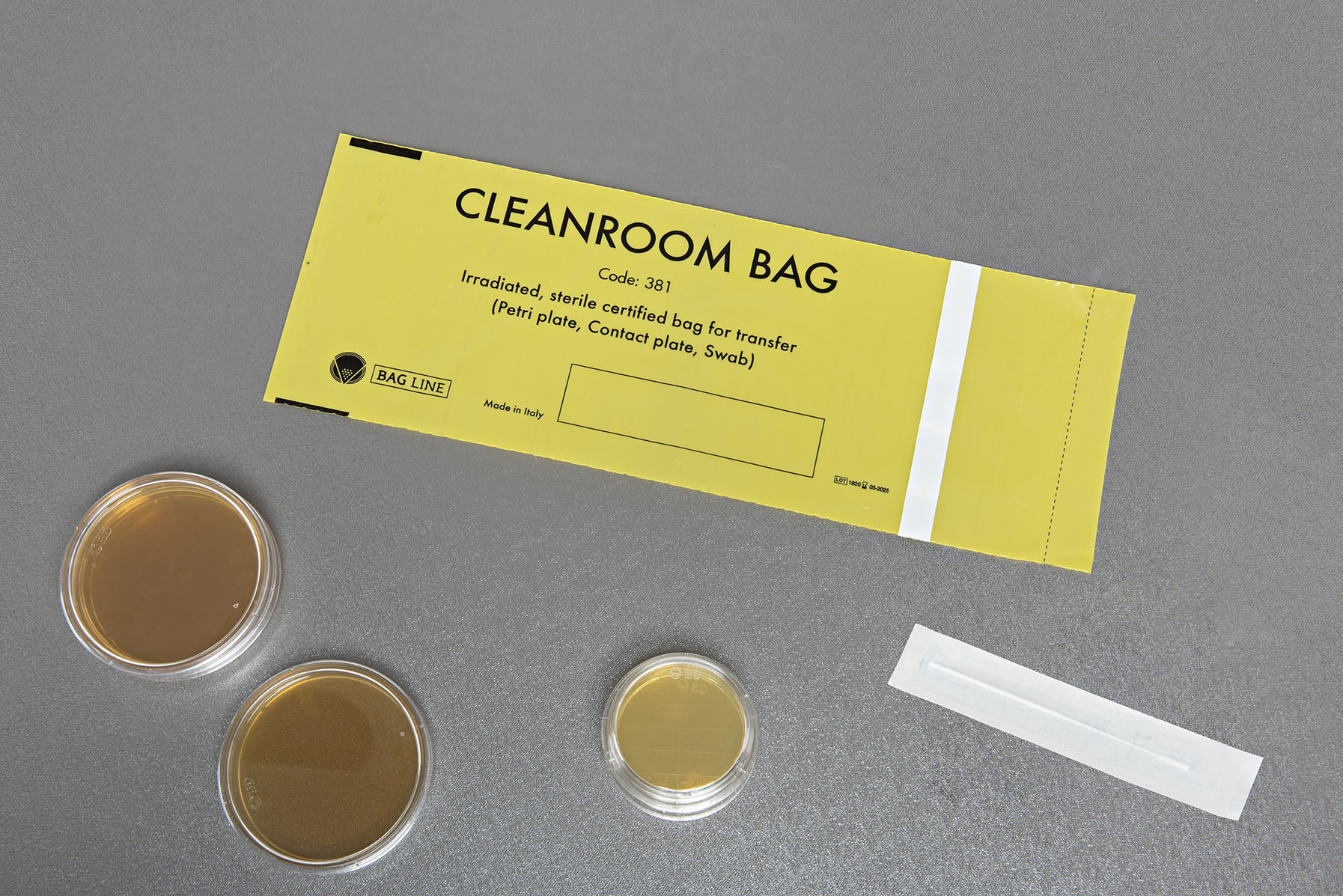 SACS STERILES POUR SALLES BLANCHES
