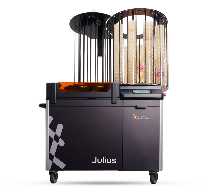 julius plate sorter and reader