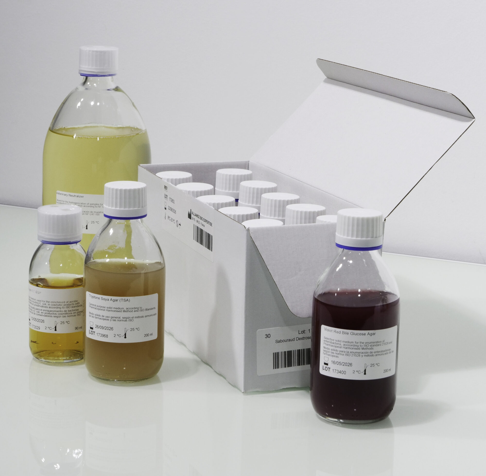 MILIEU POUR ANTIBIOTIQUE B (OU 10) PH 7,2